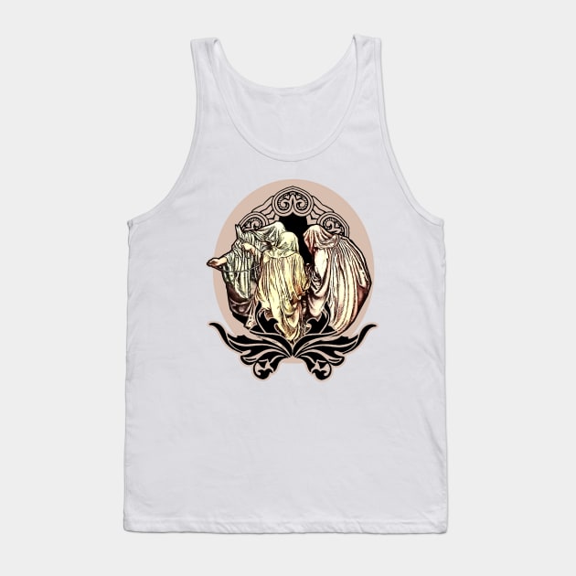 Three Priestesses of Witchcraft Tank Top by Marccelus
